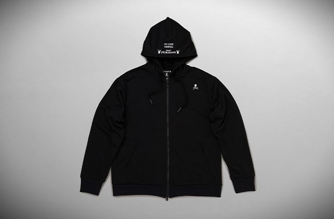 mastermind JAPAN - xTRIPPY ART ZIP PARKA ROCK STARS Black | River