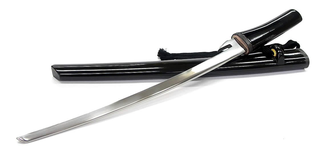 伝説の古武器 柳生十兵衛兜割黒鞘・スパーグッツリバートップ