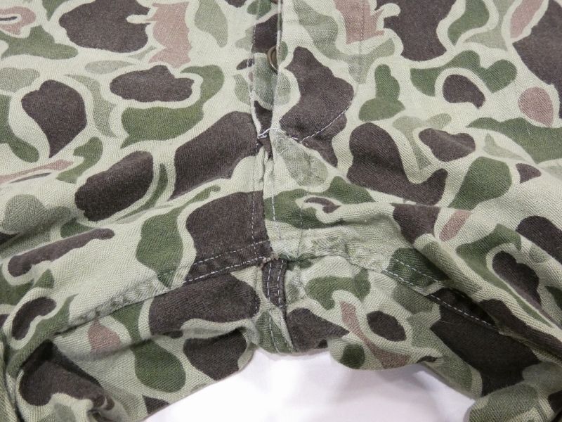 60s ROKMC HBT DUCK HUNTER CAMO UTILITY TROUSERS PANTS - RICUR