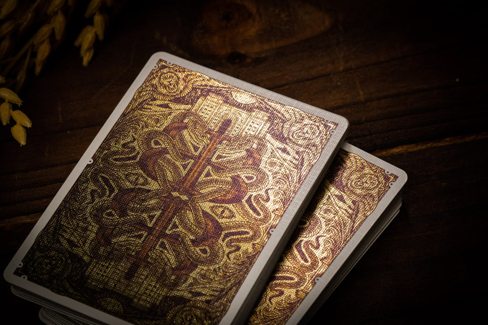 Babylon Playing Cards Golden Wonders Foiled Edition - Riffle