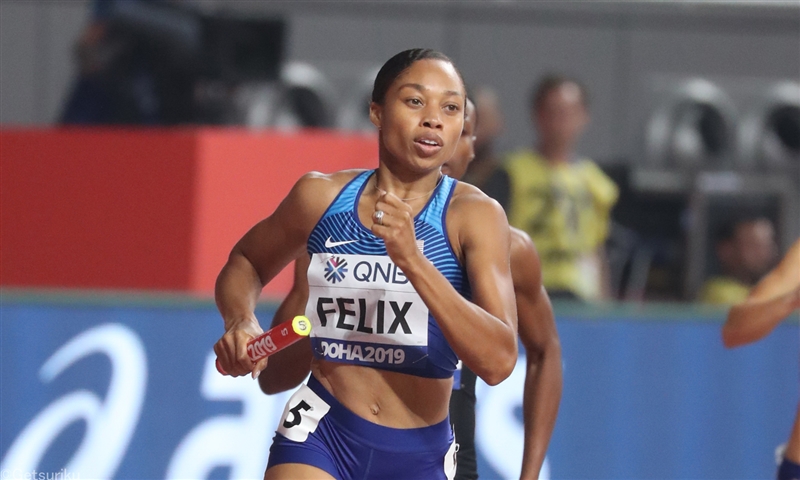 短距離のアリソン・フェリックスが今季限りで引退 五輪メダル11個は