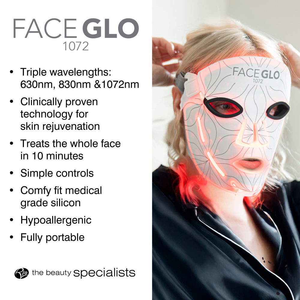 FaceGLO with Photology Chlorophyll Light Masque - Rio the Beauty
