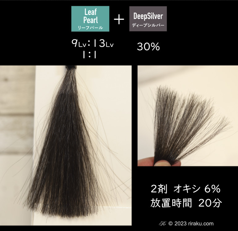 アディクシー2023新色パールラインしたいけど白髪が多い!!という方へ