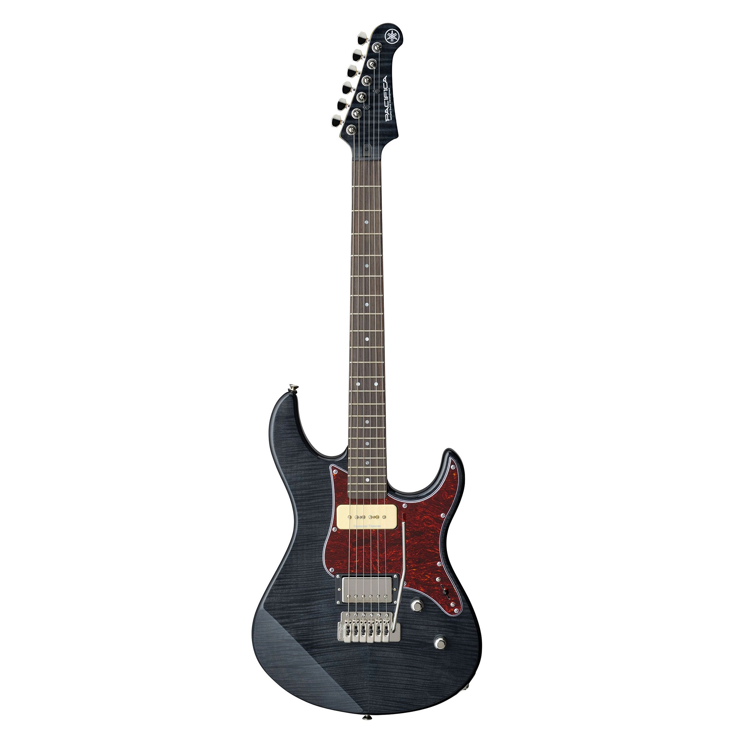 Yamaha PAC611VFM Pacifica Electric Guitar - Trans Black – Risko Music