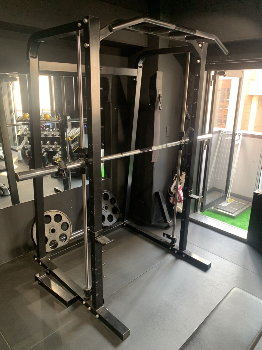 スミスマシン パワーラック チンニング スクワット ベンチプレス 50mm