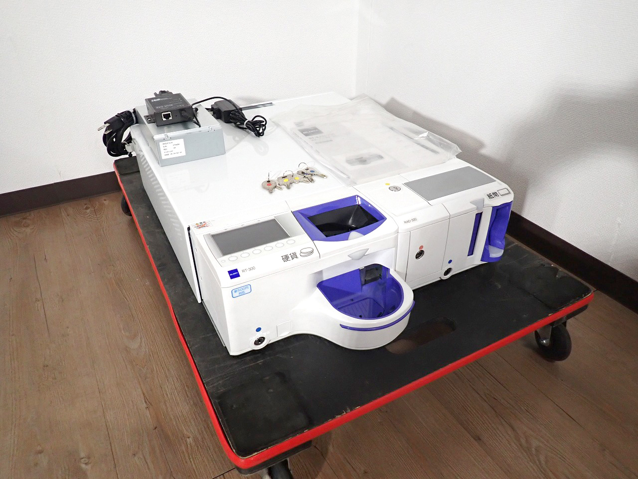 自動釣銭機 GLORY RT300 RAD300 グローリー 300シリーズ 硬化 紙幣