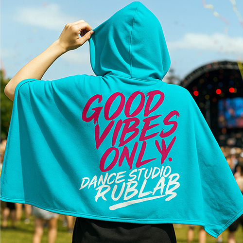 冷感ポンチョ(RUBTL021) | オリジナルTシャツ作るならラブラボ