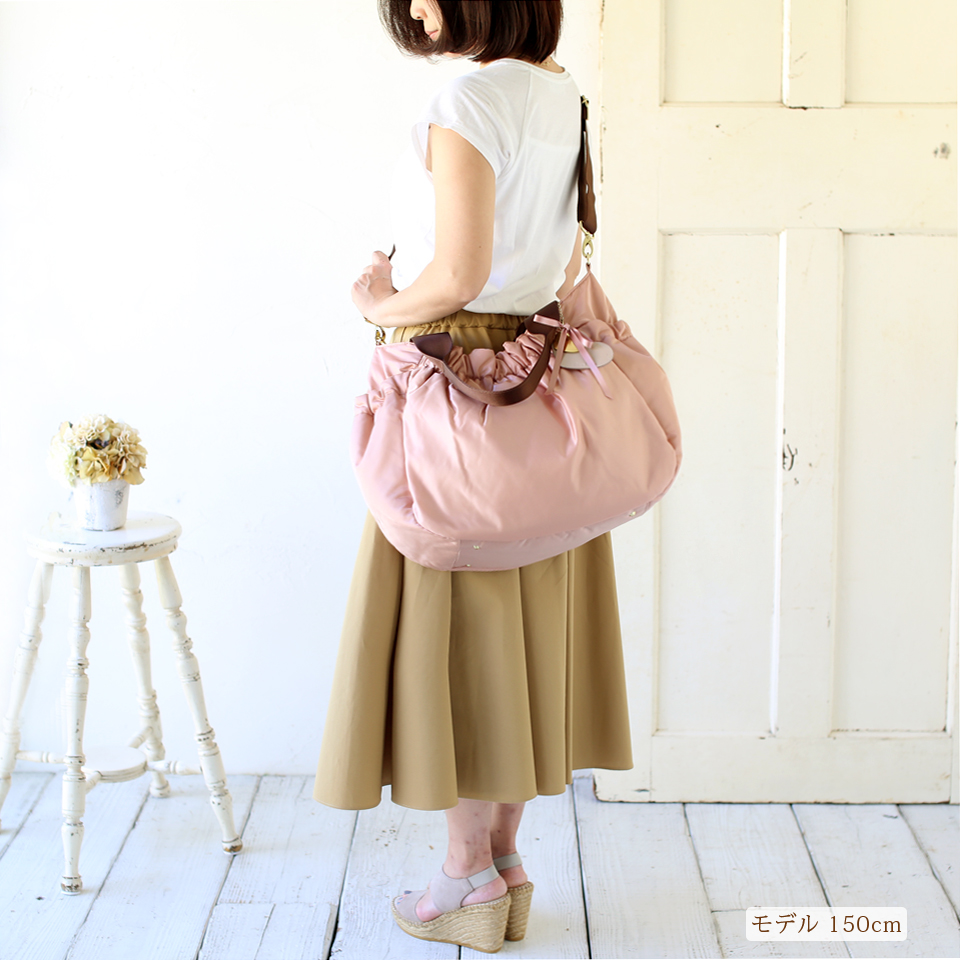 可愛いピンクのママバッグ | マザーズバッグのルカルカ