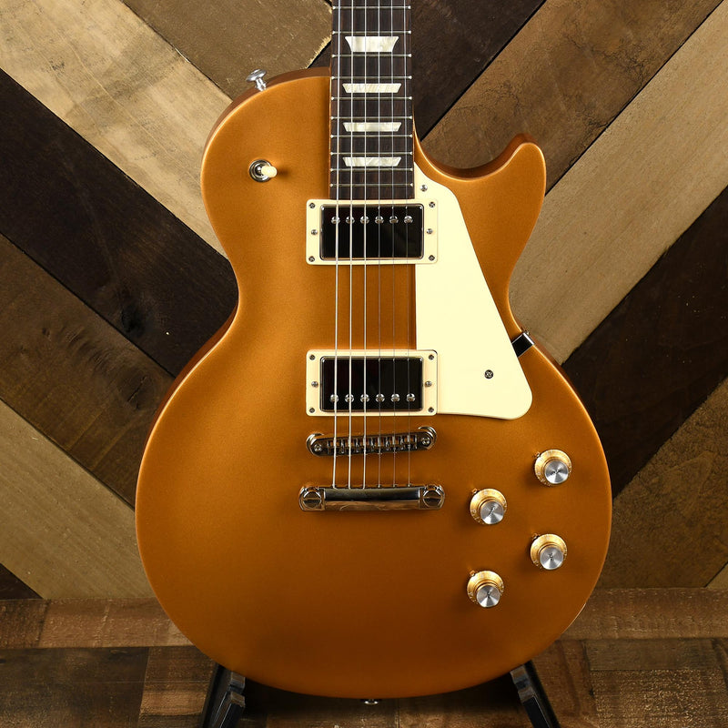 Gibson 60's Tribute Les Paul Studio Satin Goldtop With Gig Bag - Used