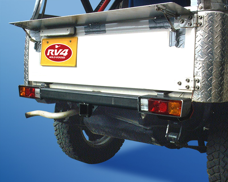 リアヒッチバンパー（ジムニーSJ30～JA22, JB31/32）｜RV4ワイルド