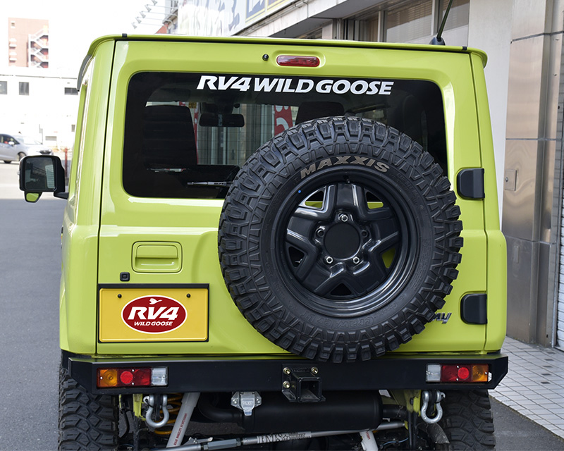 スペアタイヤ移動ブラケット（ジムニーJB64/JB74）｜RV4ワイルドグース