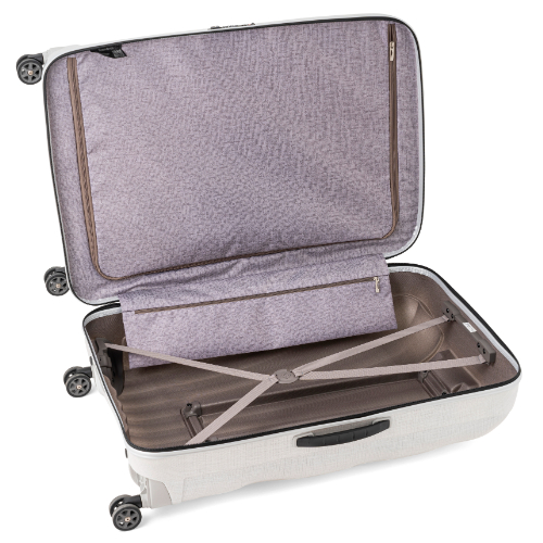 10泊以上] サムソナイト シーライト 123L オフホワイト 4輪 Samsonite