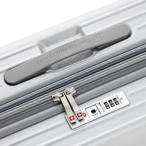 5-10泊]スイスミリタリー シグナス 98L メタリックシルバー SWISS