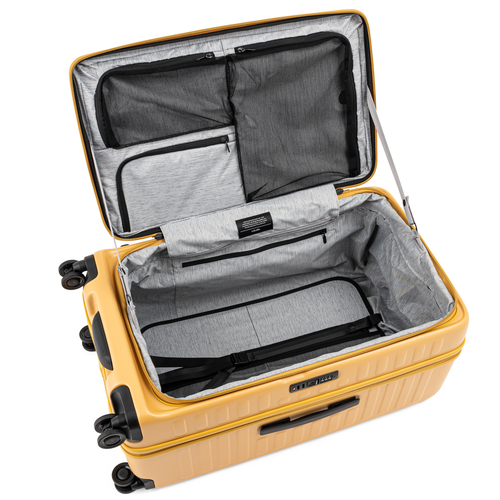 10泊以上] ロジェール キューボ エキスパンダブル 100/110L マスタード