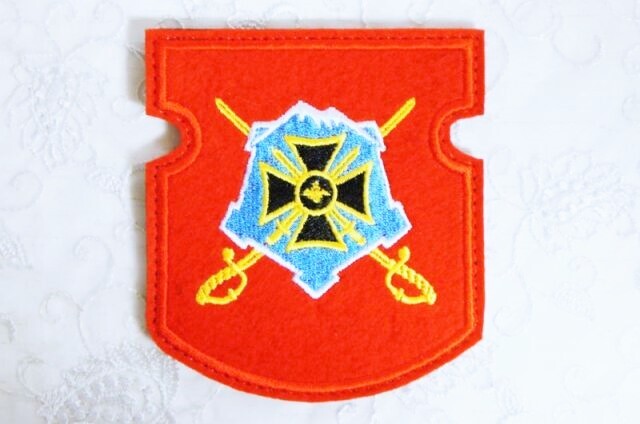 ロシア軍 憲兵 腕章用パッチ 【東部/南部/中央/西部軍管区】 ベルクロ