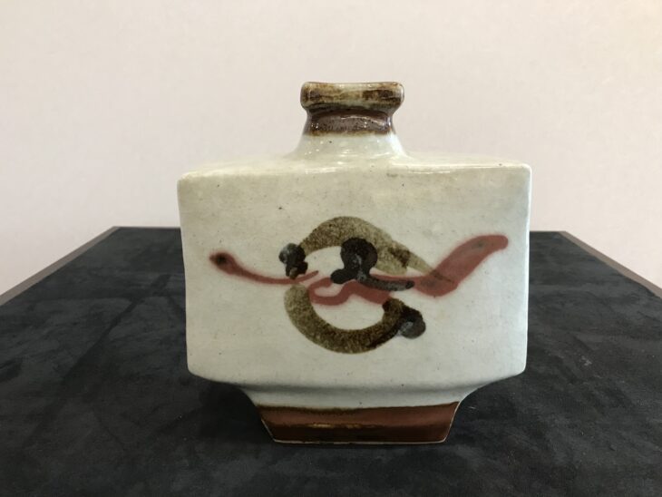 河井 寛次郎 作『扁壺』 ｜骨董品買取 緑和堂