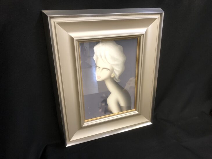 東郷 青児 作 『油彩画 婦人像』 買取価格相場｜骨董品買取 緑和堂