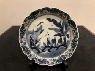 古伊万里 染付八角皿 買取価格相場｜骨董品買取 緑和堂