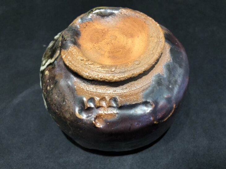 月形 那比古『鬼志野 茶碗』 ｜骨董品買取 緑和堂