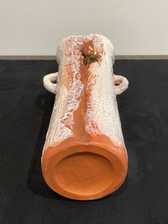 玉井楽山 作 『楽山焼 花瓶』 ｜骨董品買取 緑和堂