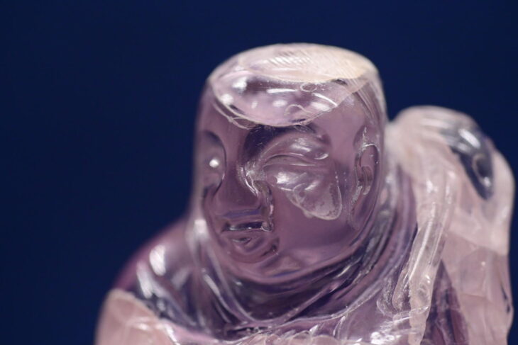 紫水晶 仙人置物 ｜骨董品買取 緑和堂