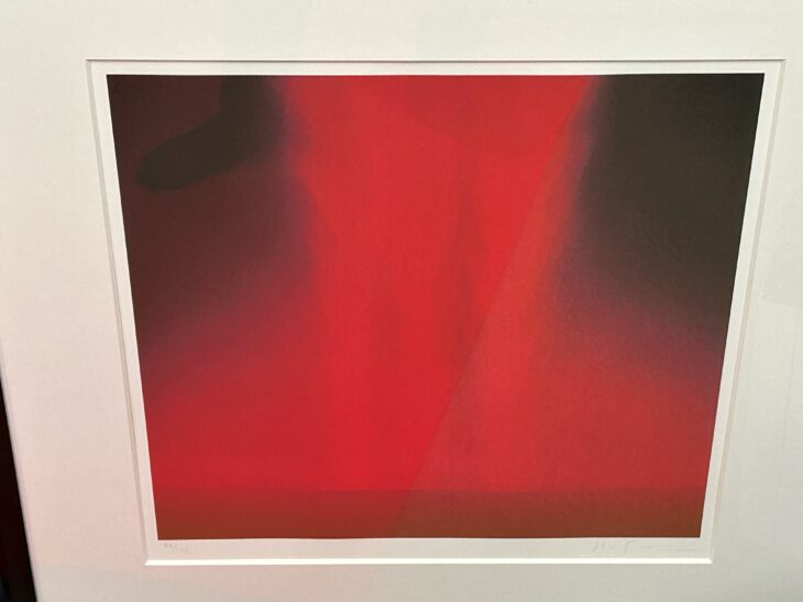 千住博作『フォーリングカラーレッド』 買取価格相場｜骨董品買取 緑和堂