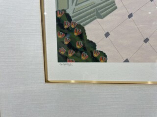 トーマス・マックナイト 作『リトグラフ ベネチアンアーチ』 ｜骨董品