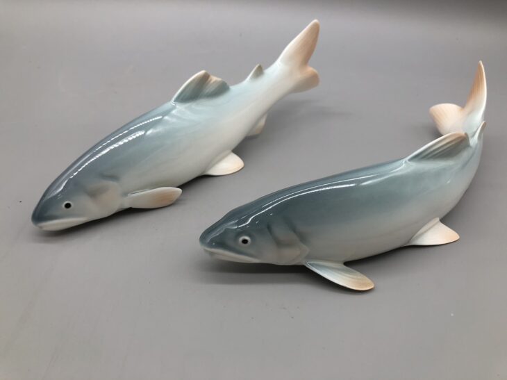 オールドノリタケ 『フィギュリン 鮎』 買取価格相場｜骨董品買取 緑和堂