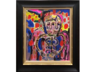 田中拓馬 作『HAPPY？ANGEL』 ｜骨董品買取 緑和堂