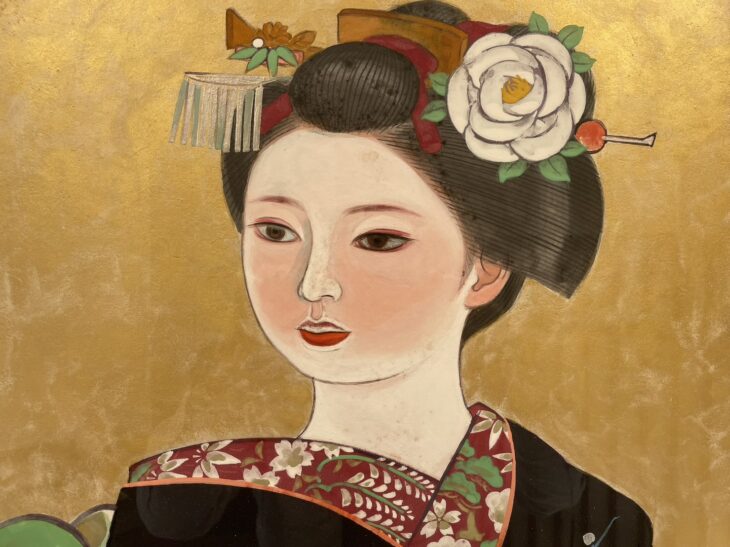 三輪 良平『舞妓』 ｜骨董品買取 緑和堂