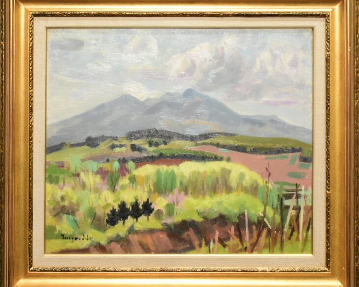 伊藤悌三『八ヶ岳広がる』 買取価格相場｜骨董品買取 緑和堂