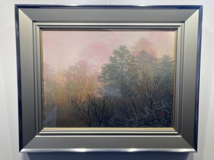 山崎真二 作 『春色』 買取価格相場｜骨董品買取 緑和堂