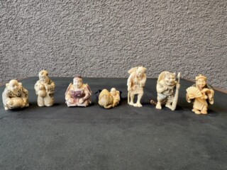 象牙 置物 「寿老人」 買取価格相場｜骨董品買取 緑和堂