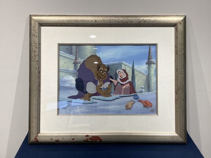 美女と野獣 セル画 『Heart Warming』 ｜骨董品買取 緑和堂