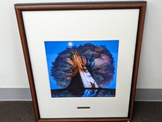 藤城清治 作『月光の輝き』 ｜骨董品買取 緑和堂