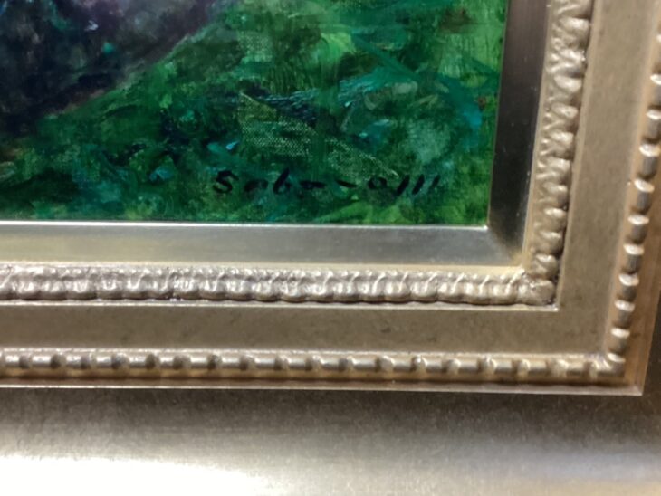 宮本三郎 『花』 ｜骨董品買取 緑和堂