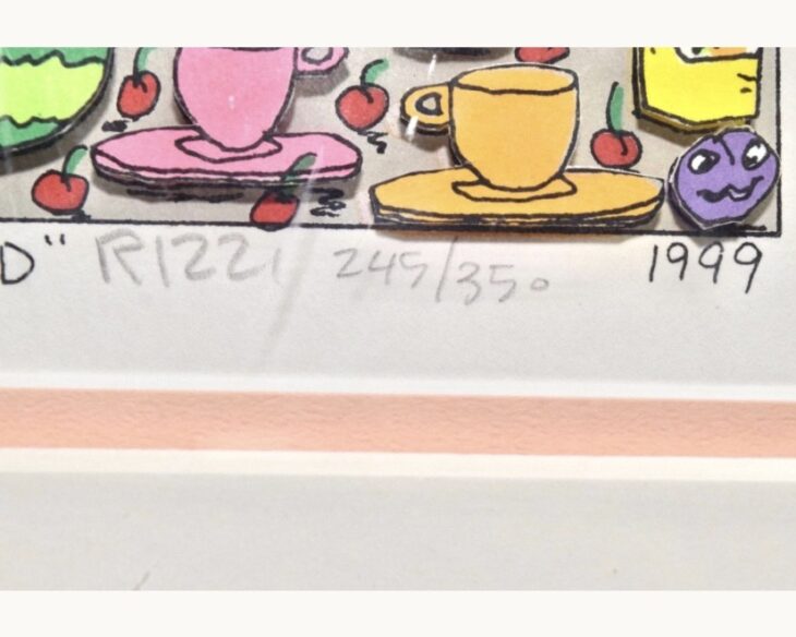 ジェームス・リジィ 『THE BIG APPLE IS BIG ON GOOD FOOD』 ｜骨董品