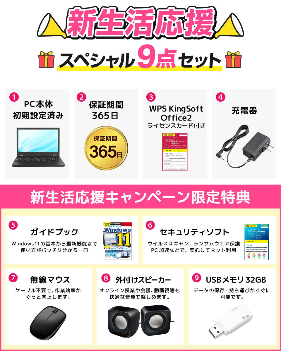 HP ProBook 450 G10｜ 第13世代 Core i5 メモリ 16GB SSD 512GB WPS