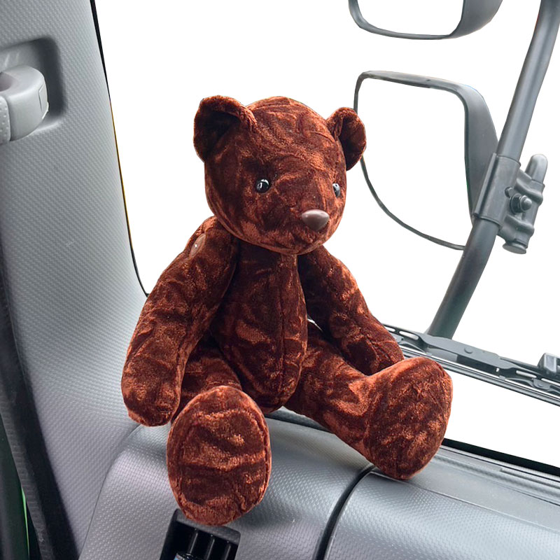 チンチラ クマのぬいぐるみ ゴールド