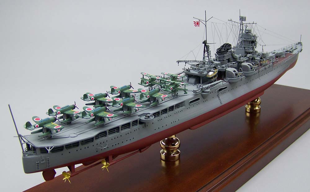 □航空重巡洋艦最上精密模型完成品 1/350 1/200 1/144 1/100 精密艦船