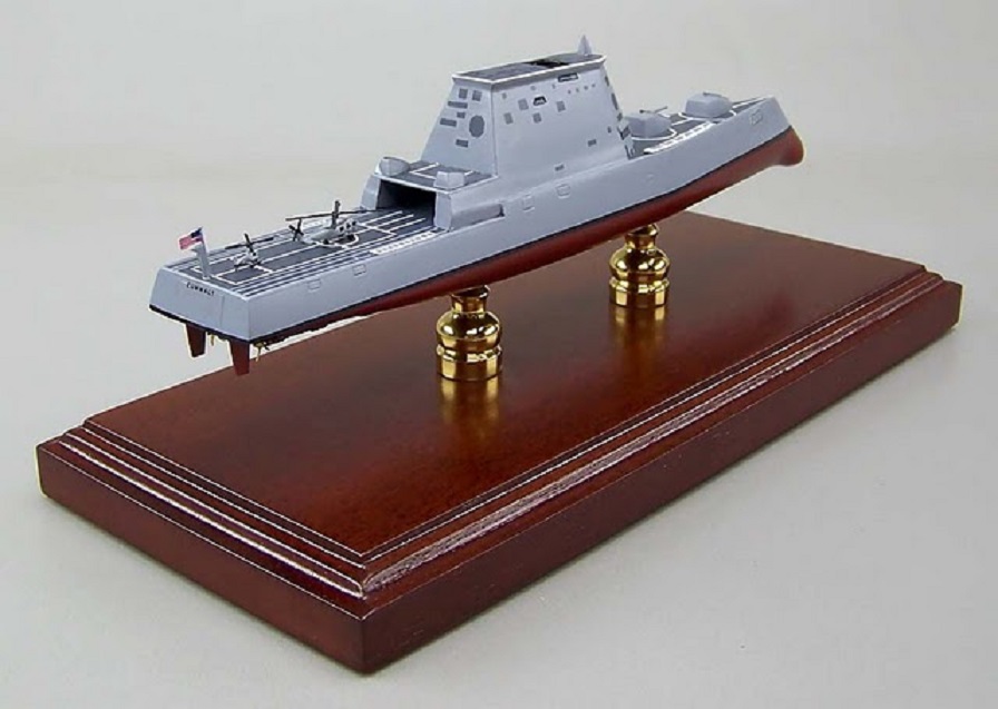 □米国ミサイル駆逐艦ズムウォルト(DDG-1000 ZUMWALT)、1/350DDG-1000