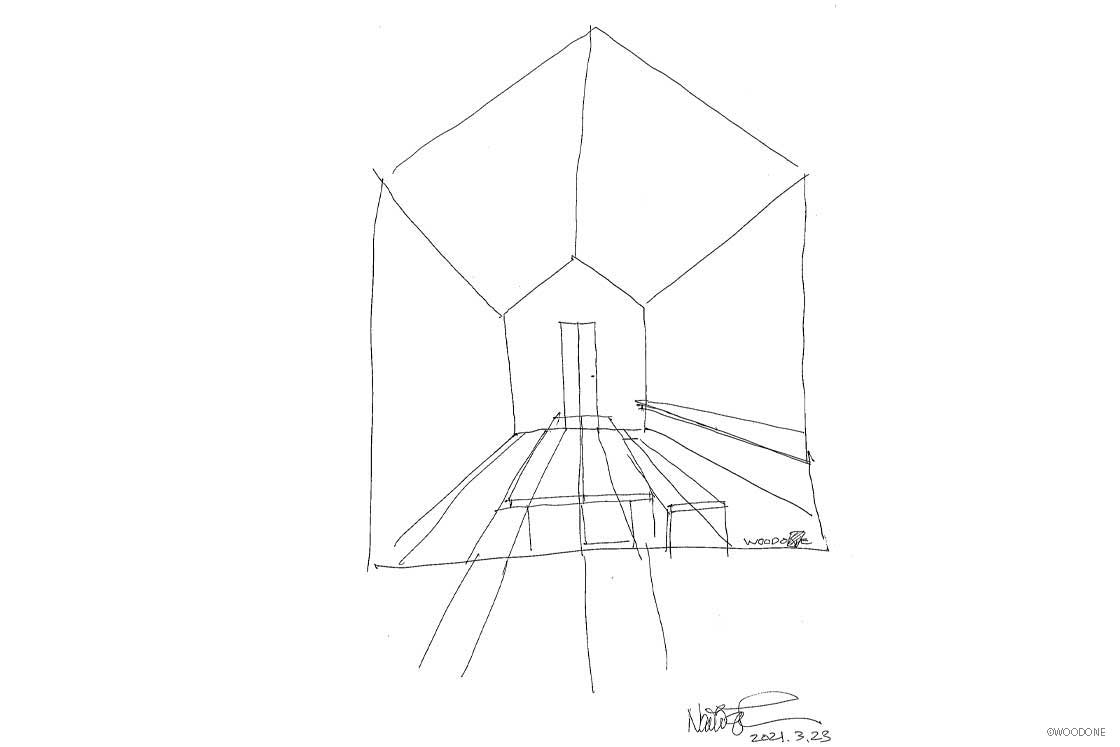 プロダクトデザイナー深澤直人氏と、WOODONEによる建築建材の新