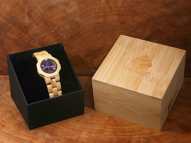 竹で作られた超軽量のテンス腕時計woodwatch.jp