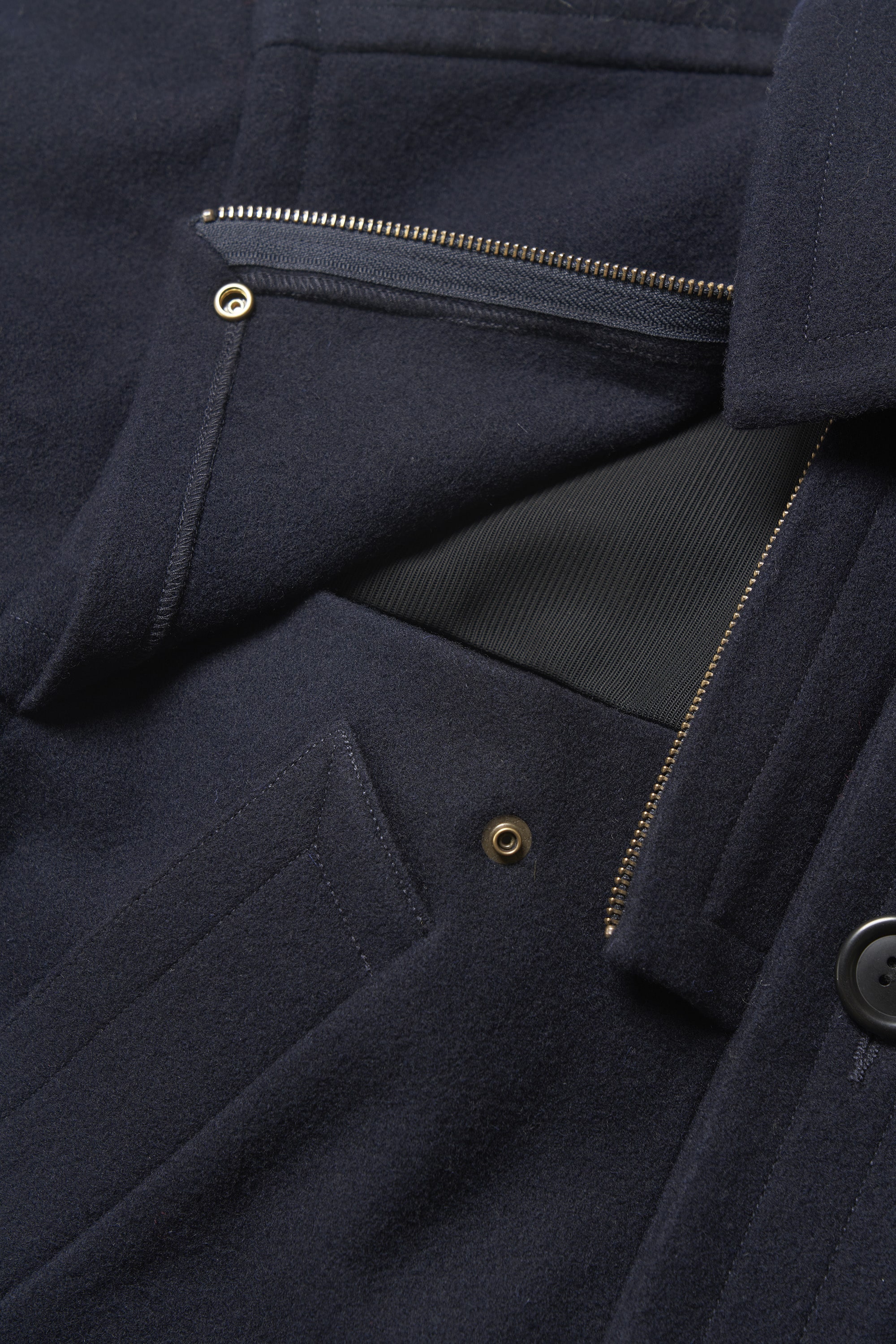 SALE】メルトン ウール クルーザー ジャケット｜WOOLRICH（ウール