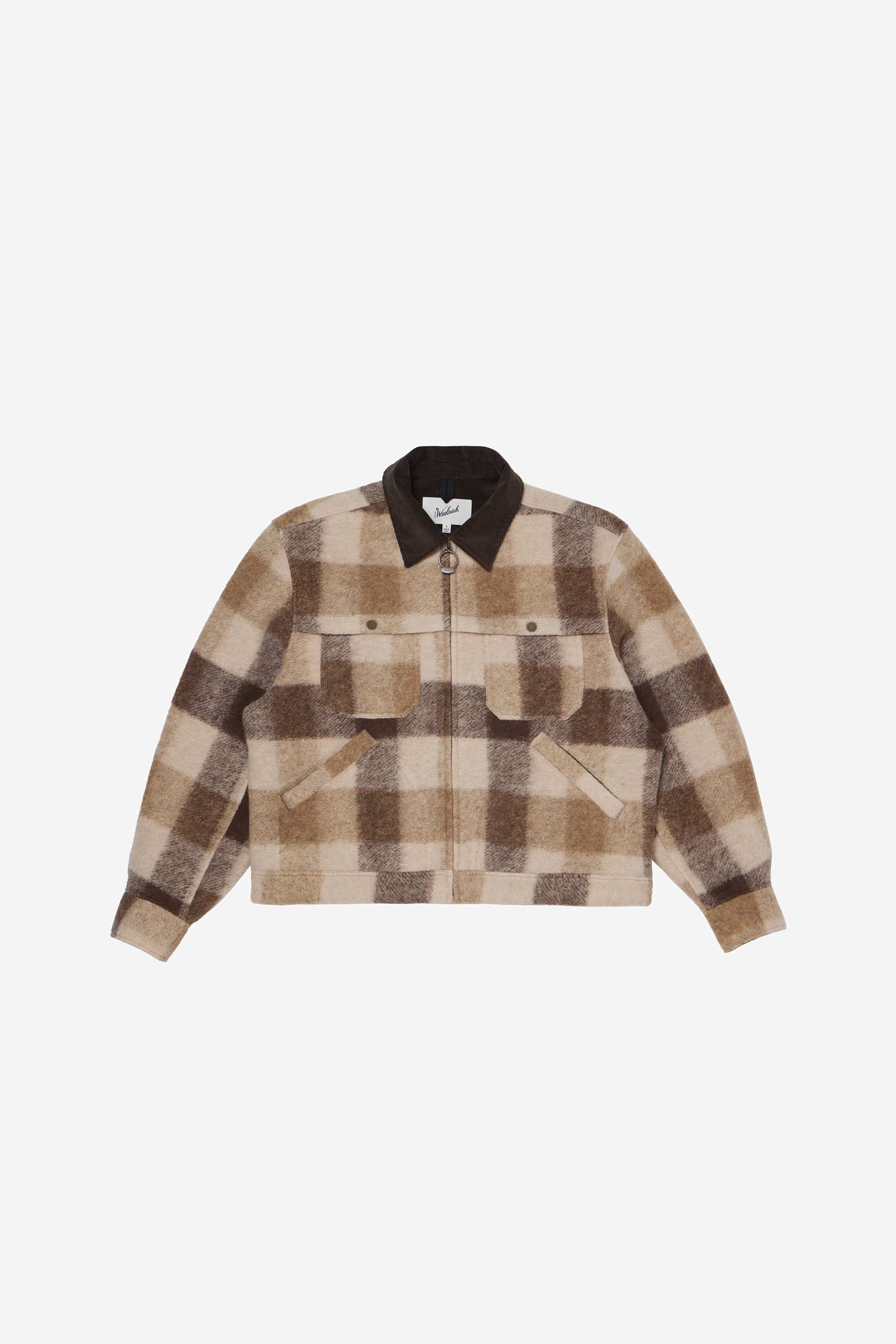 SALE】チェック フリース ブルゾン｜WOOLRICH（ウールリッチ）公式