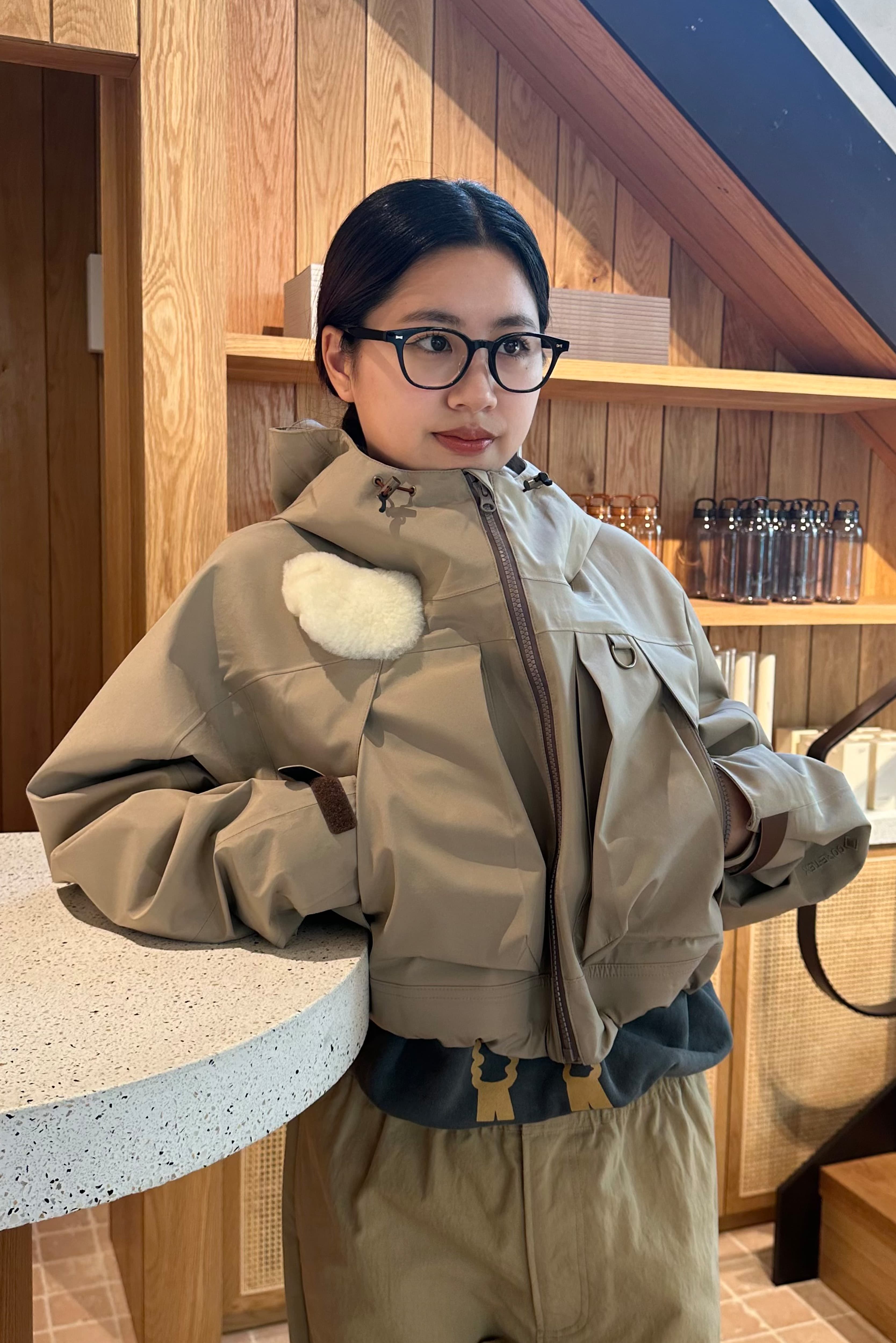 WOOLRICH ブラウン ジップアップジャケット WOOLRICH（ウールリッチ