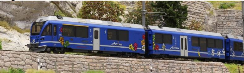 Kato 7074081 RhB Allegra ABe 8/12 Digital #3500 Arosa (Exlusiv