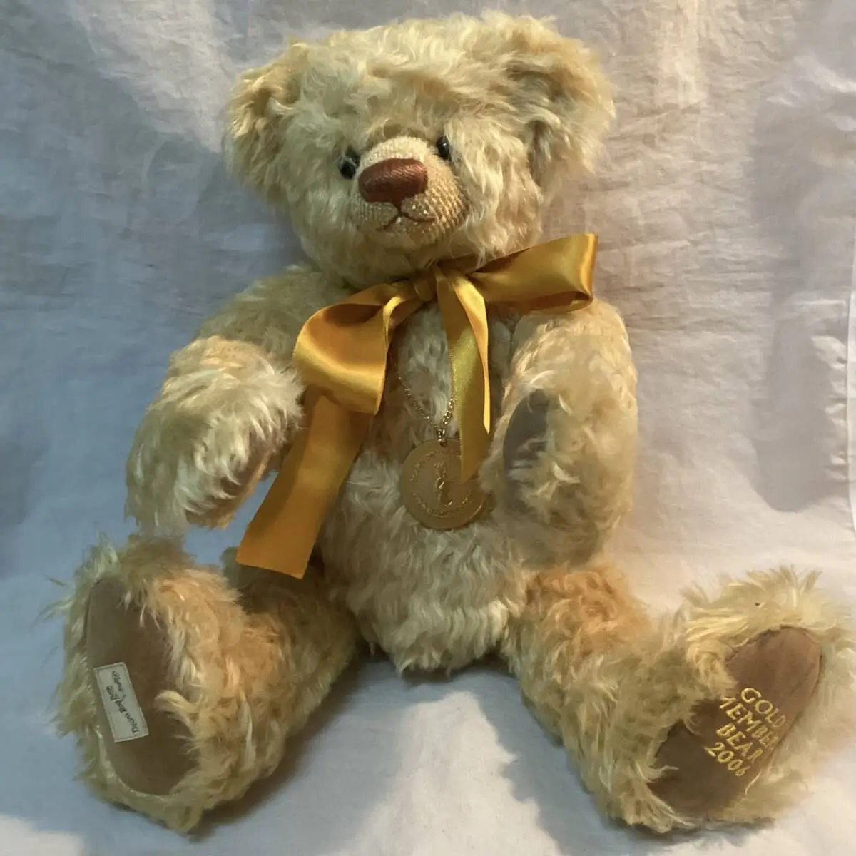Purchase Deans Rag Book Co Gold Members Bear 2006 Mohair Limited