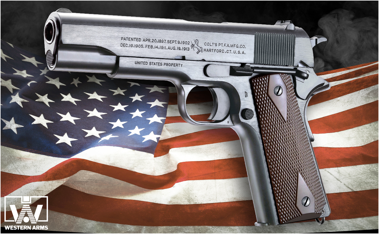 本日入荷しました「WA コルトM1911／ブラックアーミー」絶賛発売中