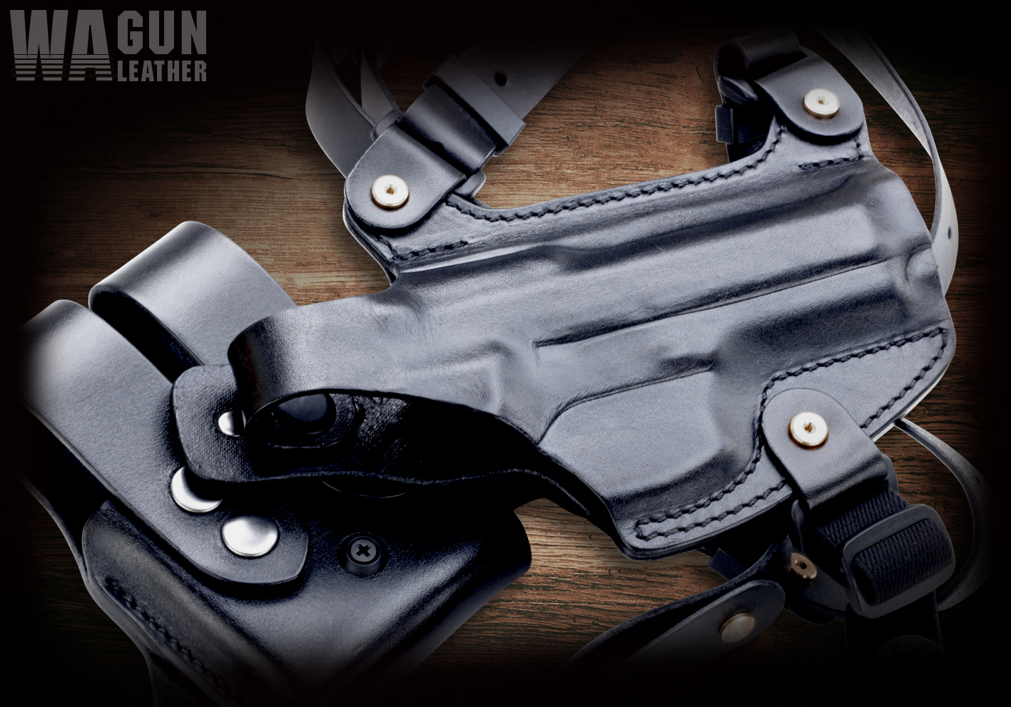 GL】WAガンレザー ショルダーホルスター M92FS用 【WESTERN ARMS】